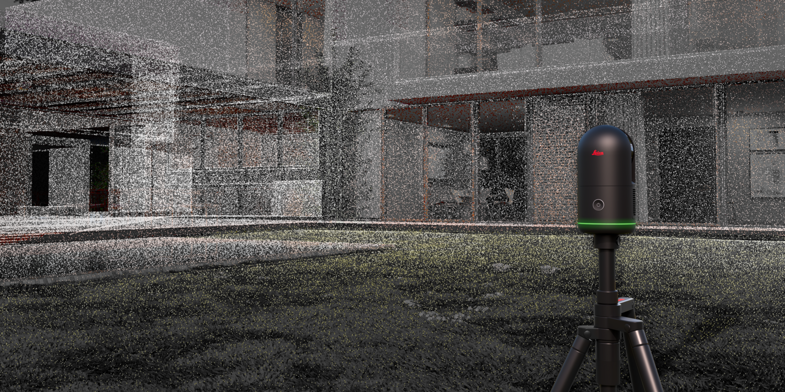 Spatial scanning and digital measurement illustration